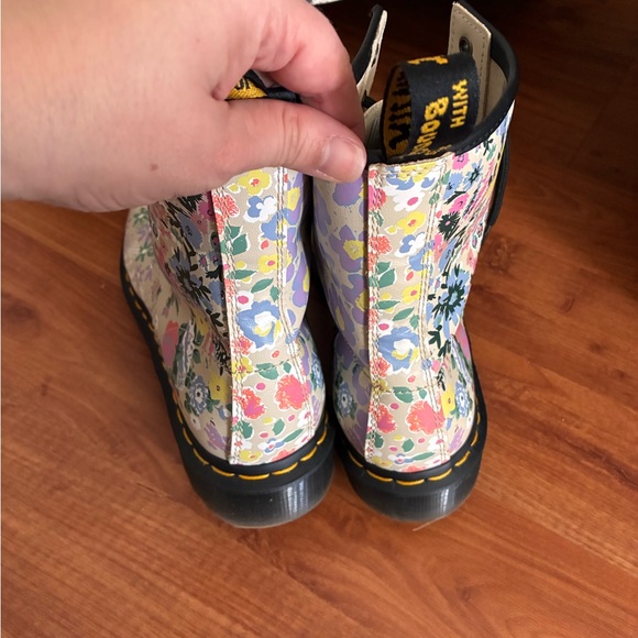 Floral Women's Dr. MartenBoots - Picture 3 of 5